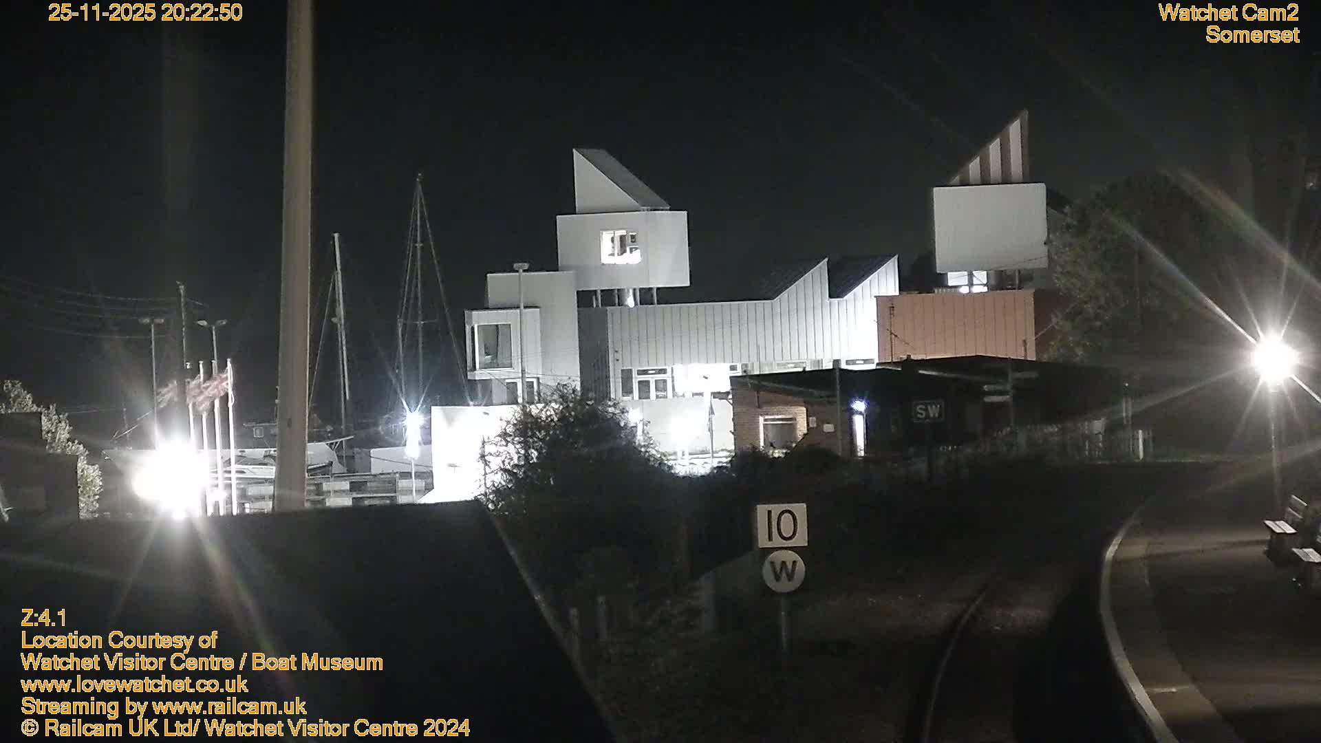 Watchet Boat Museum & Watchet Railway Station (West Somerset Railway) Northeast Live Cam  - Somerset, South West, England, United Kingdom