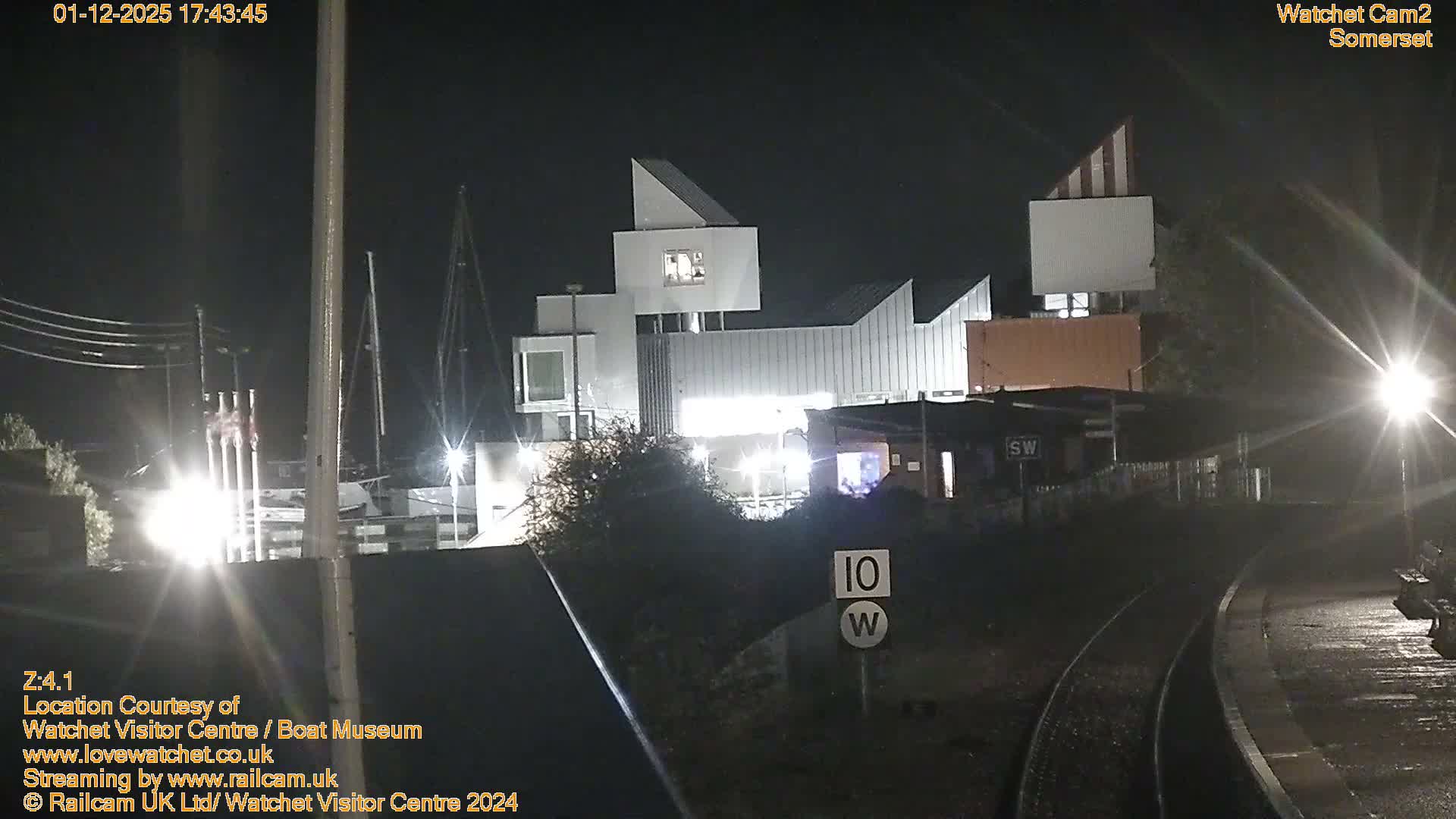 Watchet Boat Museum & Watchet Railway Station (West Somerset Railway) Northeast Live Cam  - Somerset, South West, England, United Kingdom