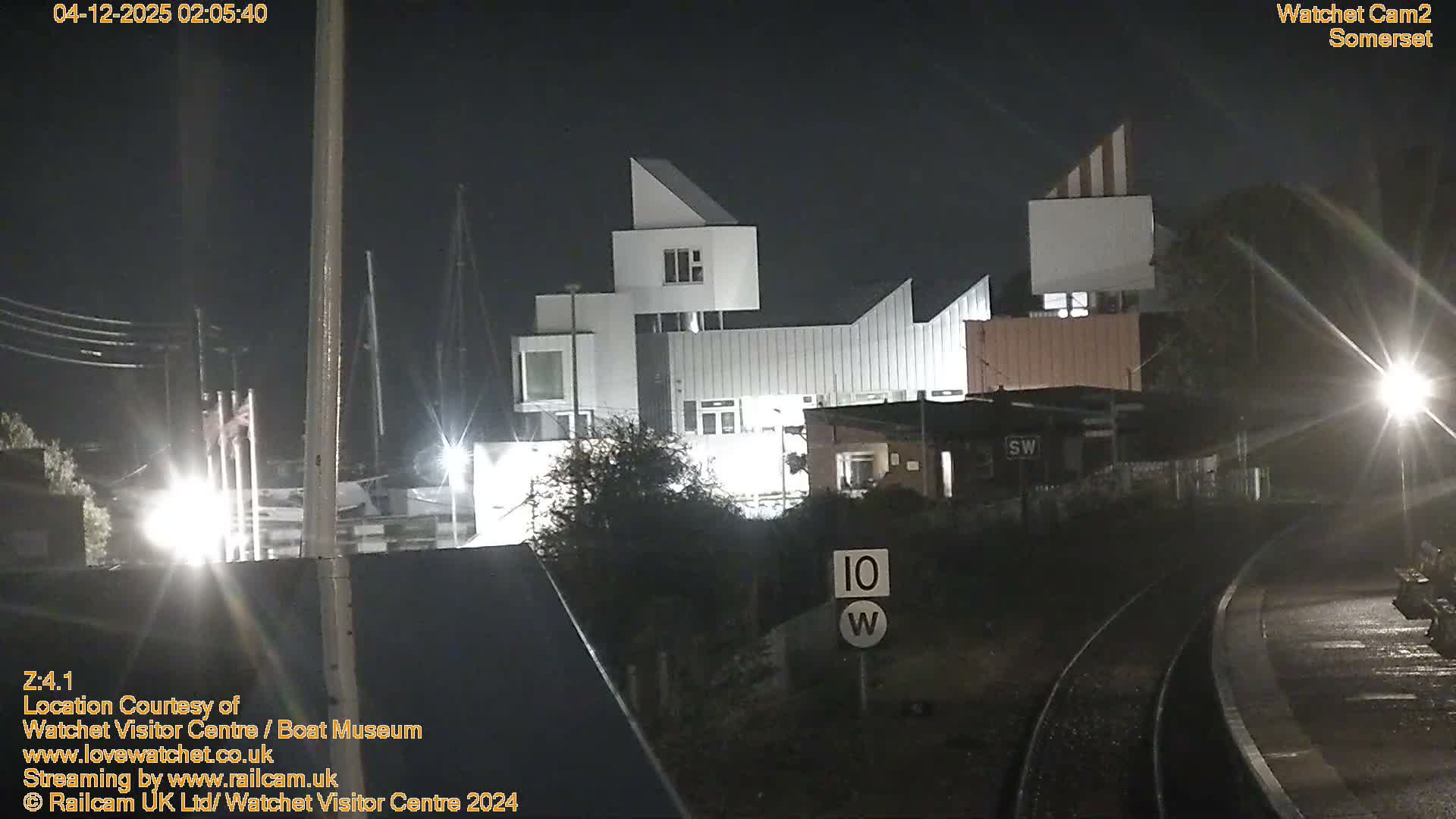 Watchet Boat Museum & Watchet Railway Station (West Somerset Railway) Northeast Live Cam  - Somerset, South West, England, United Kingdom
