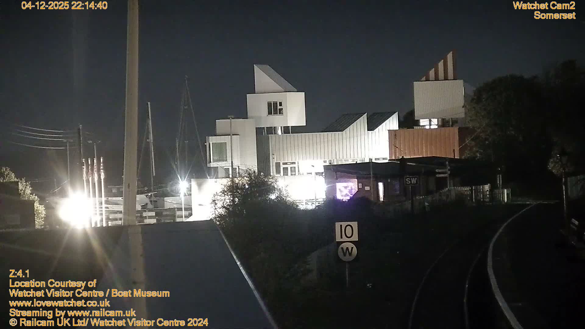 Watchet Boat Museum & Watchet Railway Station (West Somerset Railway) Northeast Live Cam  - Somerset, South West, England, United Kingdom