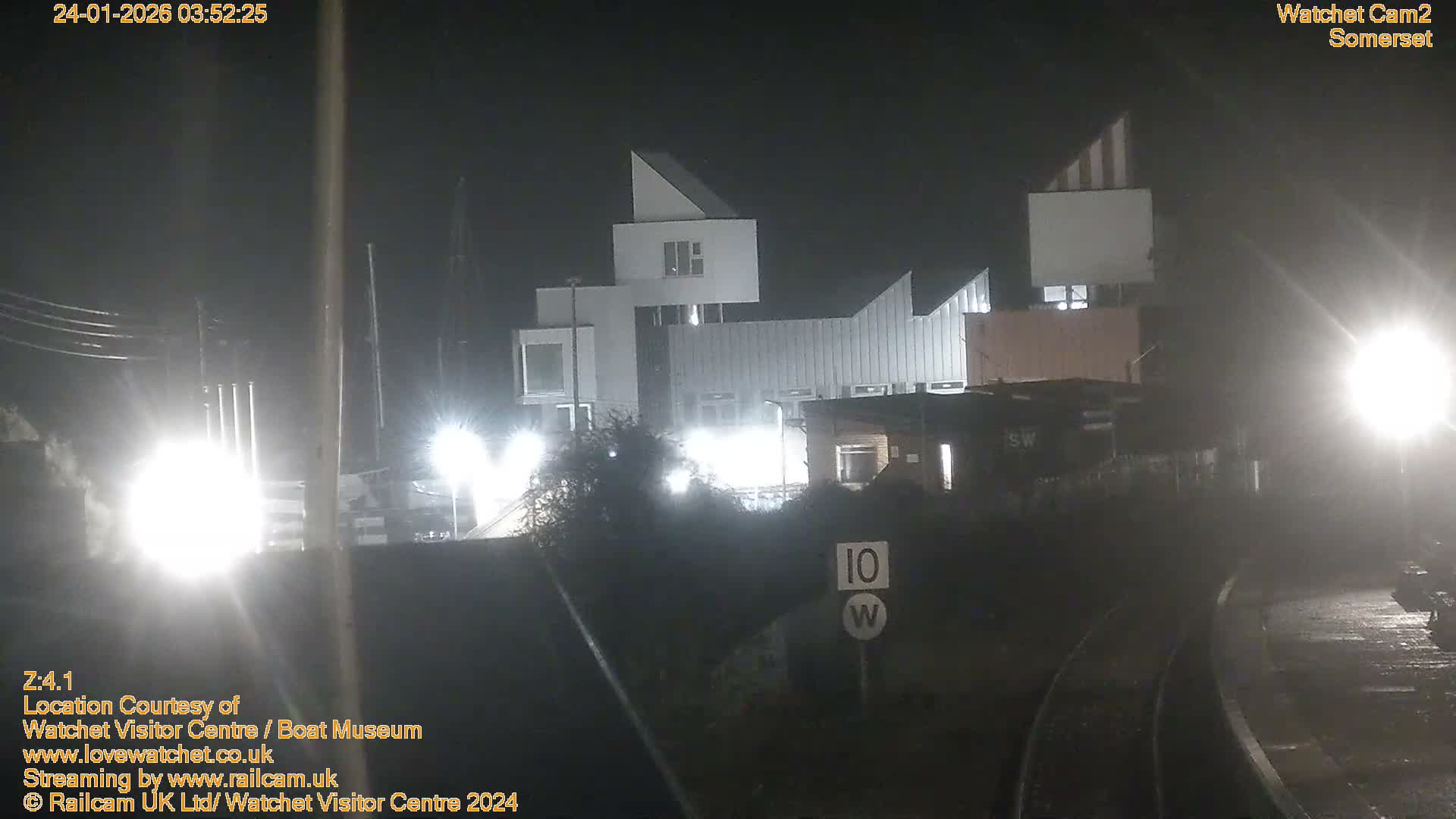 Watchet Boat Museum & Watchet Railway Station (West Somerset Railway) Northeast Live Cam  - Somerset, South West, England, United Kingdom