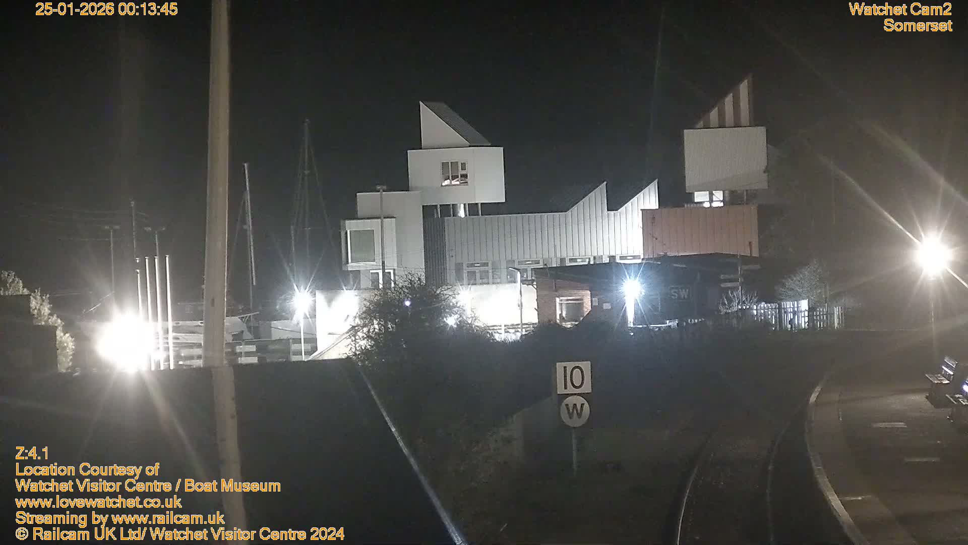 Watchet Boat Museum & Watchet Railway Station (West Somerset Railway) Northeast Live Cam  - Somerset, South West, England, United Kingdom