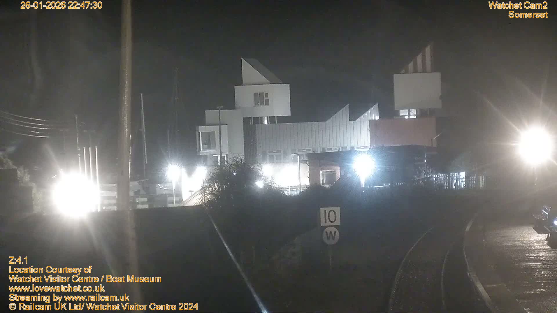Watchet Boat Museum & Watchet Railway Station (West Somerset Railway) Northeast Live Cam  - Somerset, South West, England, United Kingdom
