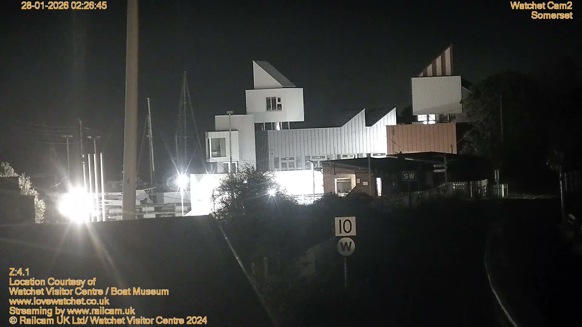 Watchet Boat Museum & Watchet Railway Station (West Somerset Railway) Northeast Live Cam  - Somerset, South West, England, United Kingdom