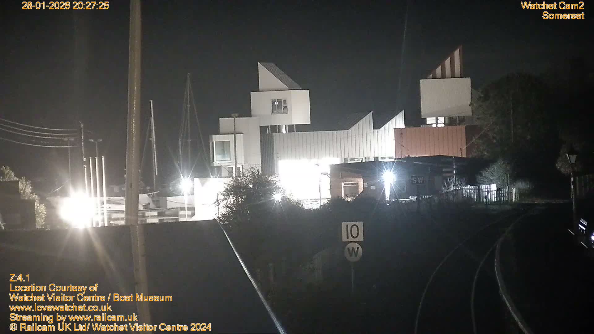 Watchet Boat Museum & Watchet Railway Station (West Somerset Railway) Northeast Live Cam  - Somerset, South West, England, United Kingdom