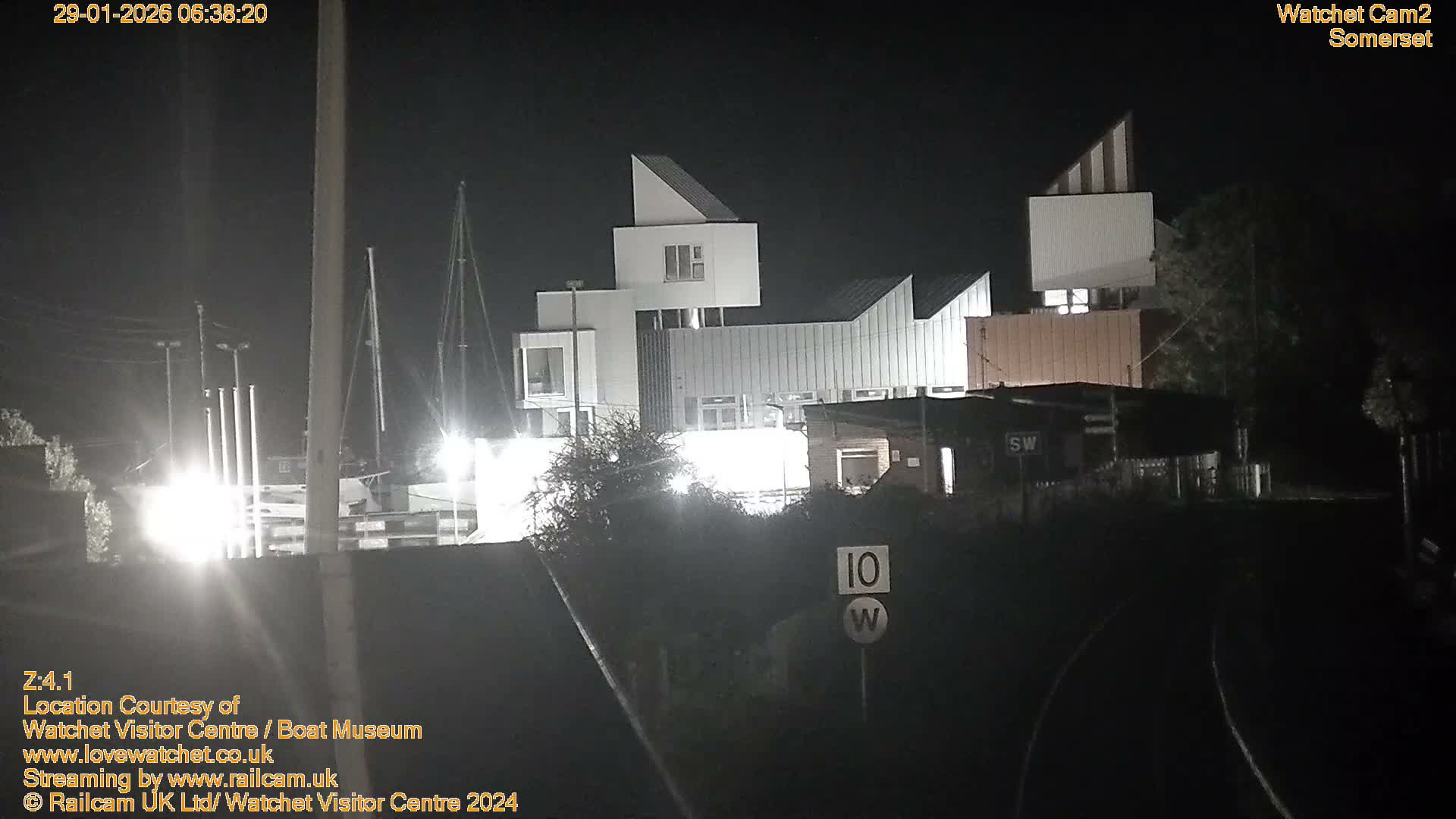 Watchet Boat Museum & Watchet Railway Station (West Somerset Railway) Northeast Live Cam  - Somerset, South West, England, United Kingdom