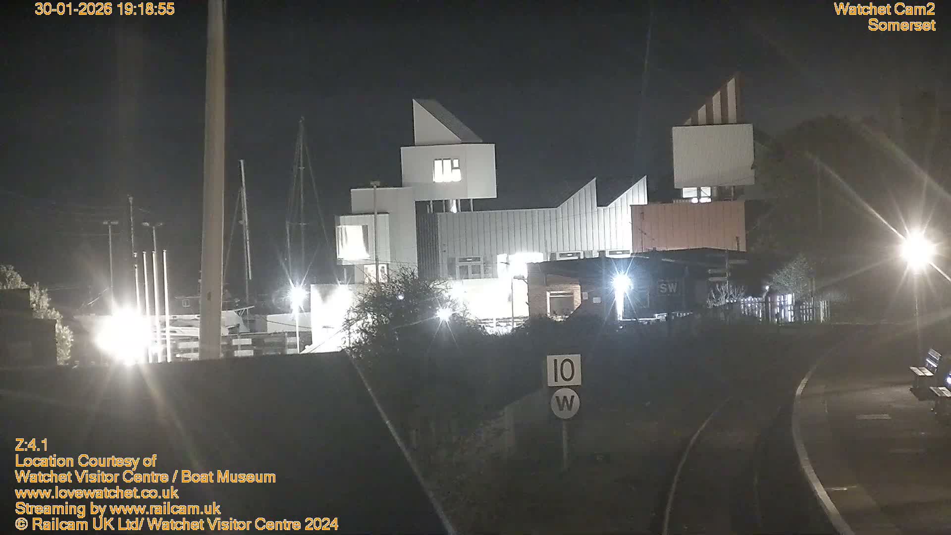 Watchet Boat Museum & Watchet Railway Station (West Somerset Railway) Northeast Live Cam  - Somerset, South West, England, United Kingdom
