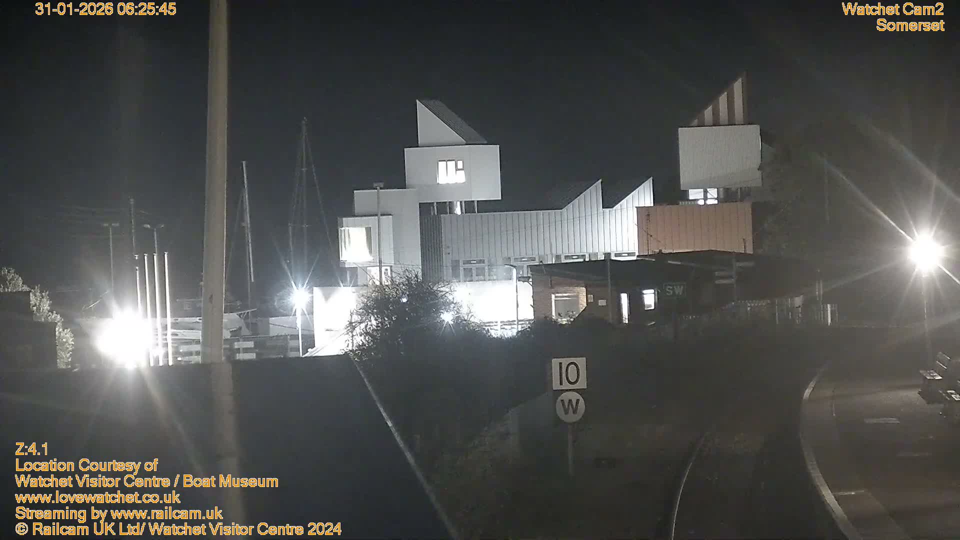 Watchet Boat Museum & Watchet Railway Station (West Somerset Railway) Northeast Live Cam  - Somerset, South West, England, United Kingdom