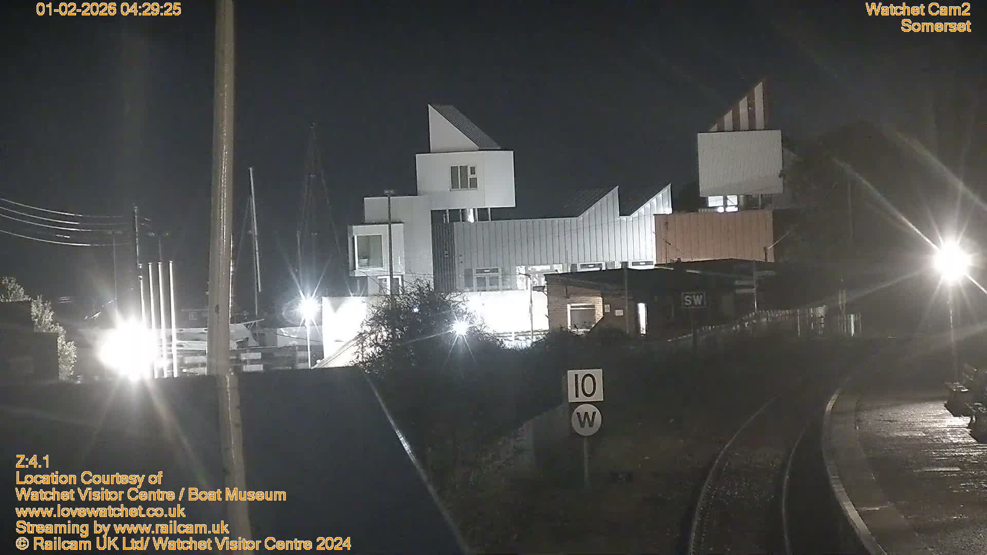 Watchet Boat Museum & Watchet Railway Station (West Somerset Railway) Northeast Live Cam  - Somerset, South West, England, United Kingdom