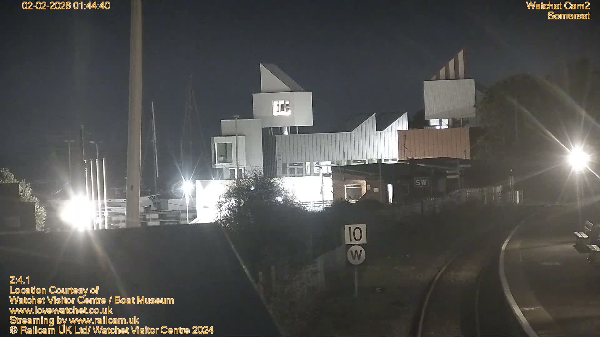 Watchet Boat Museum & Watchet Railway Station (West Somerset Railway) Northeast Live Cam  - Somerset, South West, England, United Kingdom