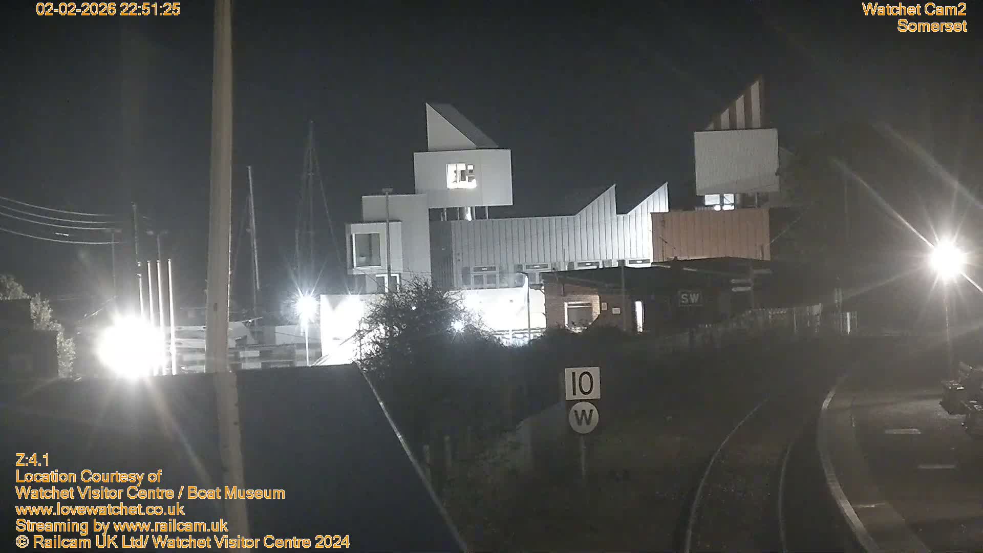 Watchet Boat Museum & Watchet Railway Station (West Somerset Railway) Northeast Live Cam  - Somerset, South West, England, United Kingdom