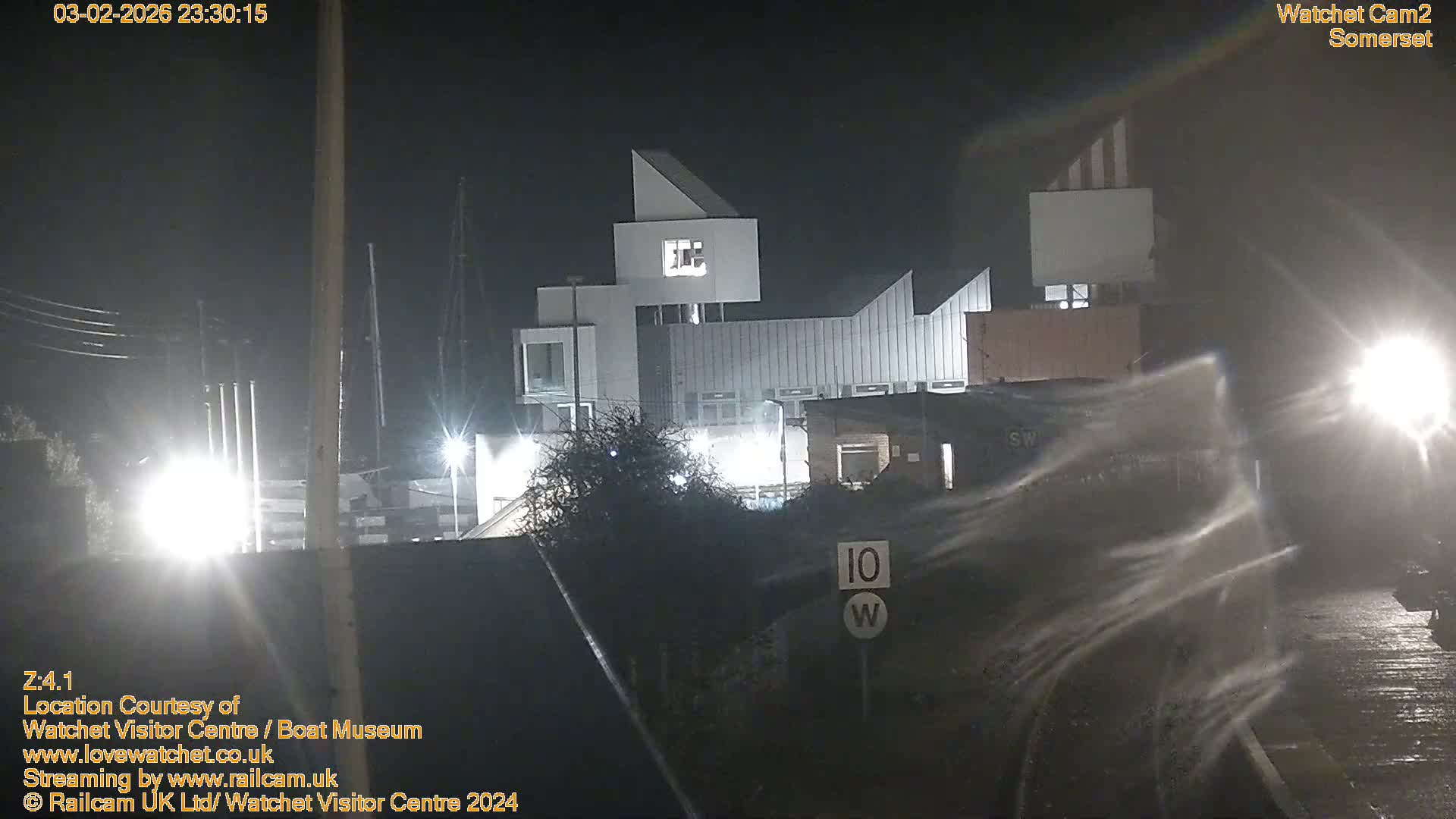 Watchet Boat Museum & Watchet Railway Station (West Somerset Railway) Northeast Live Cam  - Somerset, South West, England, United Kingdom