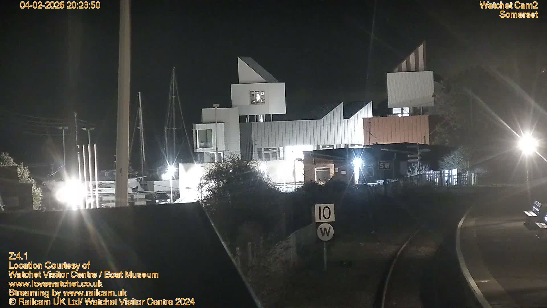 Watchet Boat Museum & Watchet Railway Station (West Somerset Railway) Northeast Live Cam  - Somerset, South West, England, United Kingdom