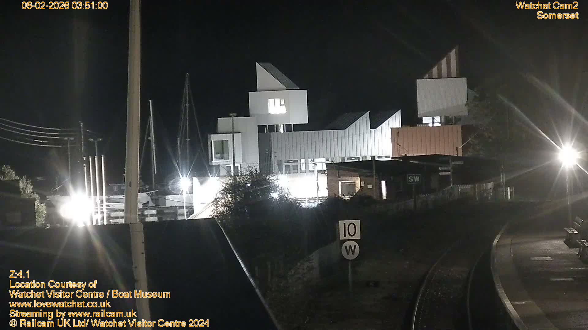 Watchet Boat Museum & Watchet Railway Station (West Somerset Railway) Northeast Live Cam  - Somerset, South West, England, United Kingdom