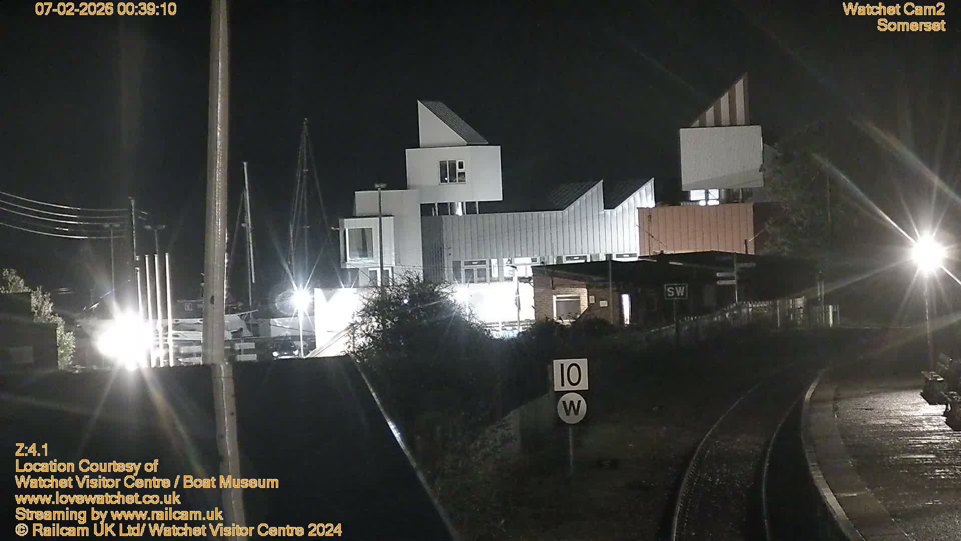 Watchet Boat Museum & Watchet Railway Station (West Somerset Railway) Northeast Live Cam  - Somerset, South West, England, United Kingdom