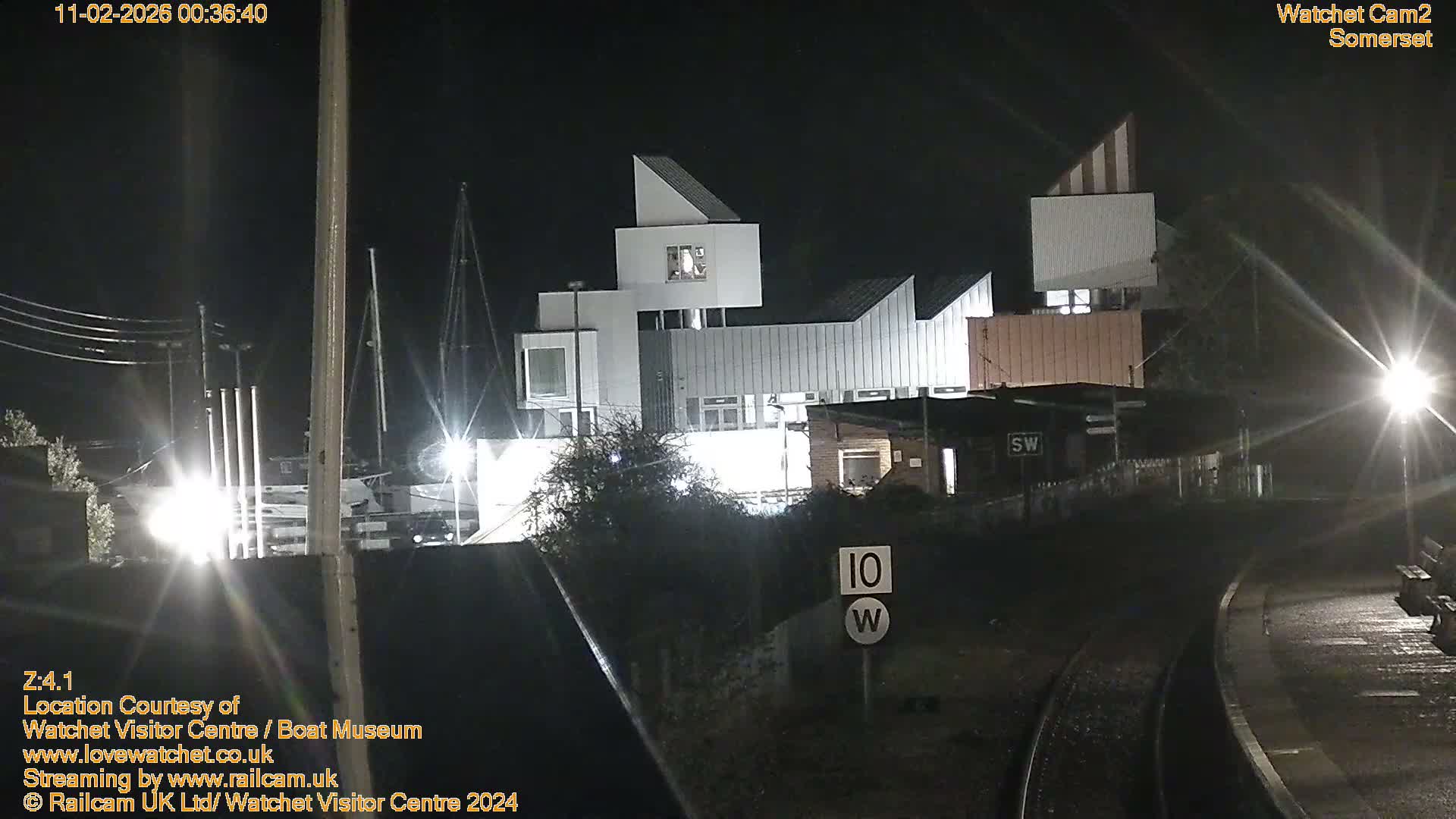 Watchet Boat Museum & Watchet Railway Station (West Somerset Railway) Northeast Live Cam  - Somerset, South West, England, United Kingdom