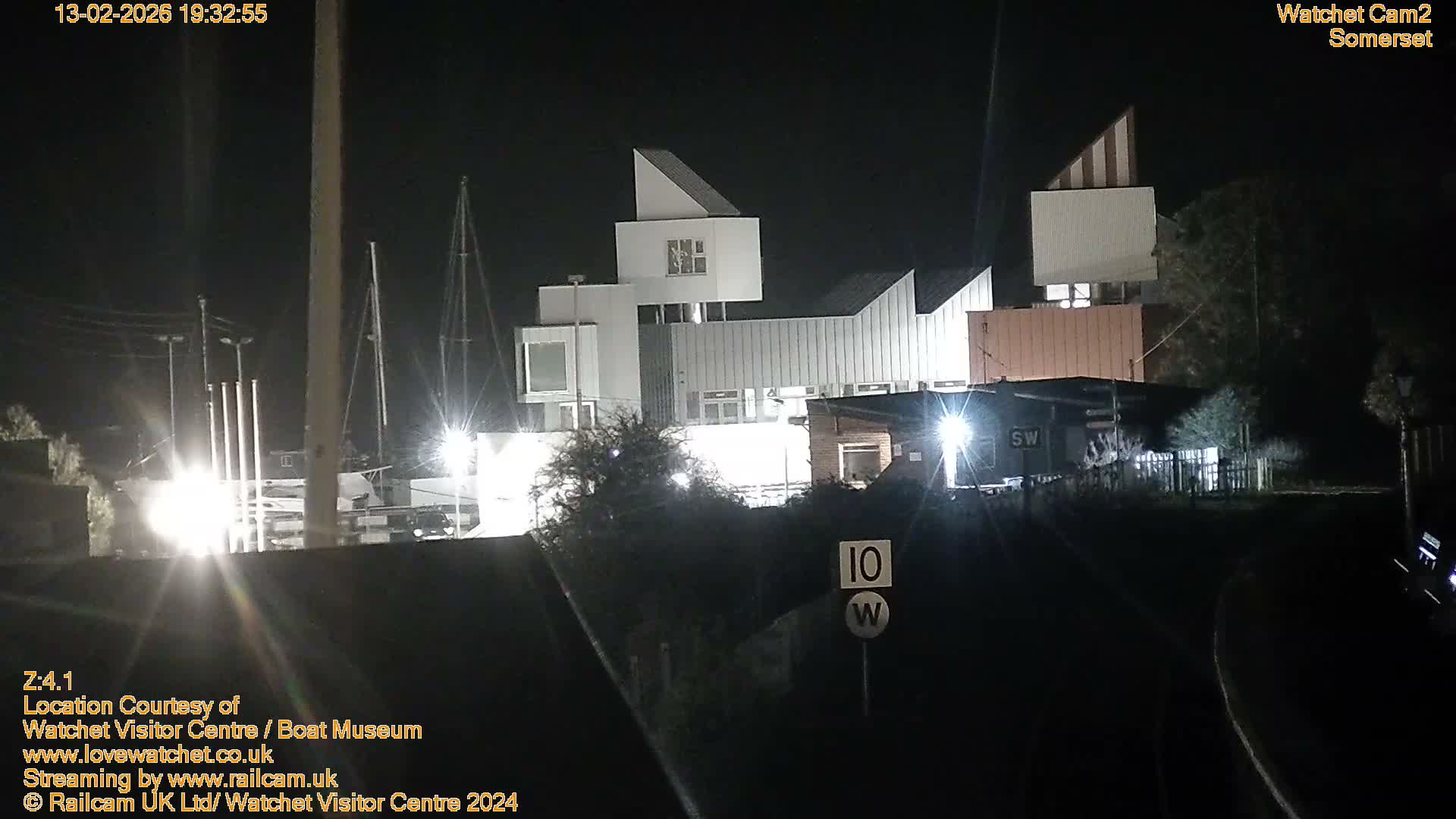Watchet Boat Museum & Watchet Railway Station (West Somerset Railway) Northeast Live Cam  - Somerset, South West, England, United Kingdom