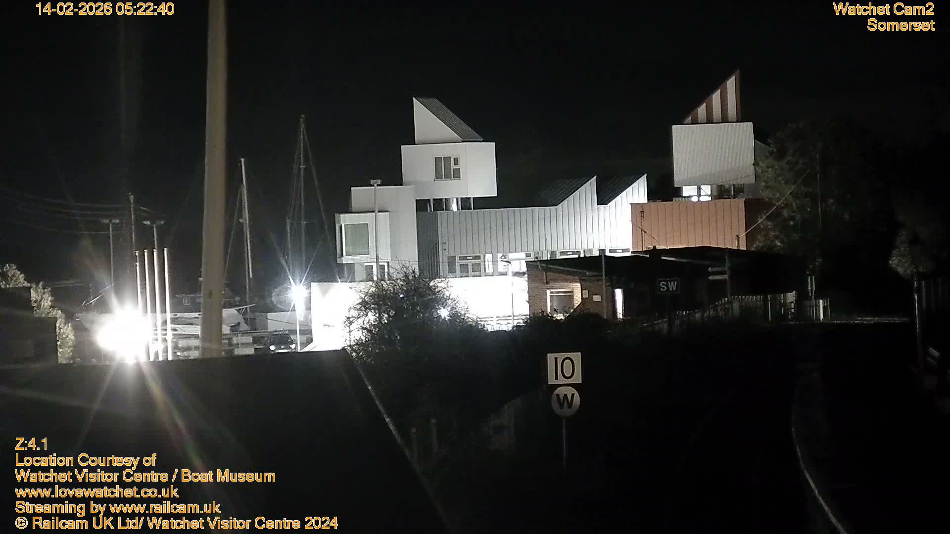 Watchet Boat Museum & Watchet Railway Station (West Somerset Railway) Northeast Live Cam  - Somerset, South West, England, United Kingdom