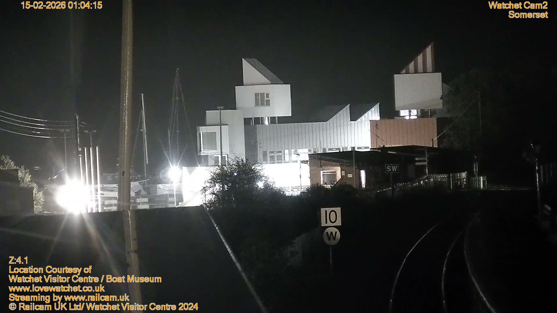 Watchet Boat Museum & Watchet Railway Station (West Somerset Railway) Northeast Live Cam  - Somerset, South West, England, United Kingdom