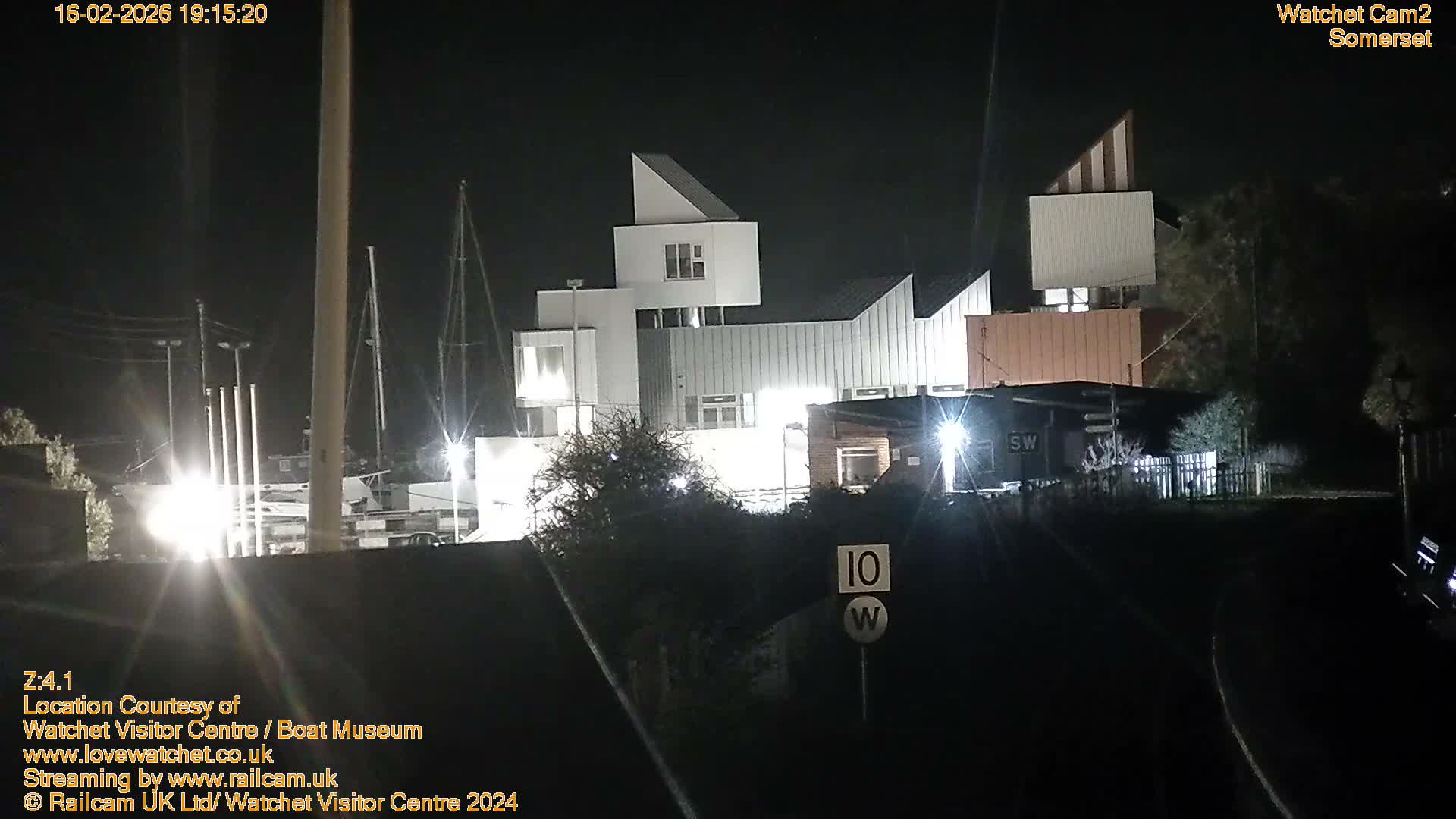 Watchet Boat Museum & Watchet Railway Station (West Somerset Railway) Northeast Live Cam  - Somerset, South West, England, United Kingdom