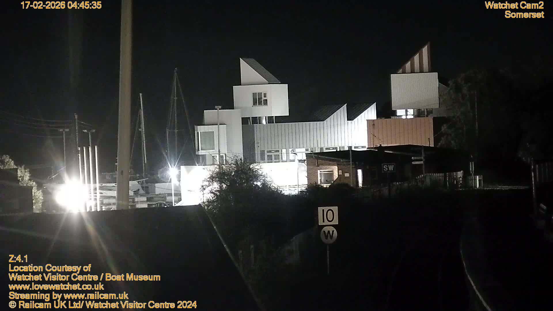 Watchet Boat Museum & Watchet Railway Station (West Somerset Railway) Northeast Live Cam  - Somerset, South West, England, United Kingdom