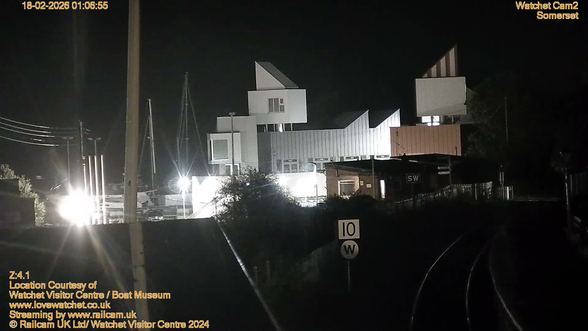 Watchet Boat Museum & Watchet Railway Station (West Somerset Railway) Northeast Live Cam  - Somerset, South West, England, United Kingdom