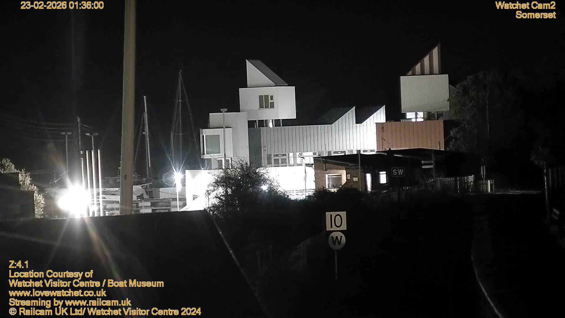 Watchet Boat Museum & Watchet Railway Station (West Somerset Railway) Northeast Live Cam  - Somerset, South West, England, United Kingdom
