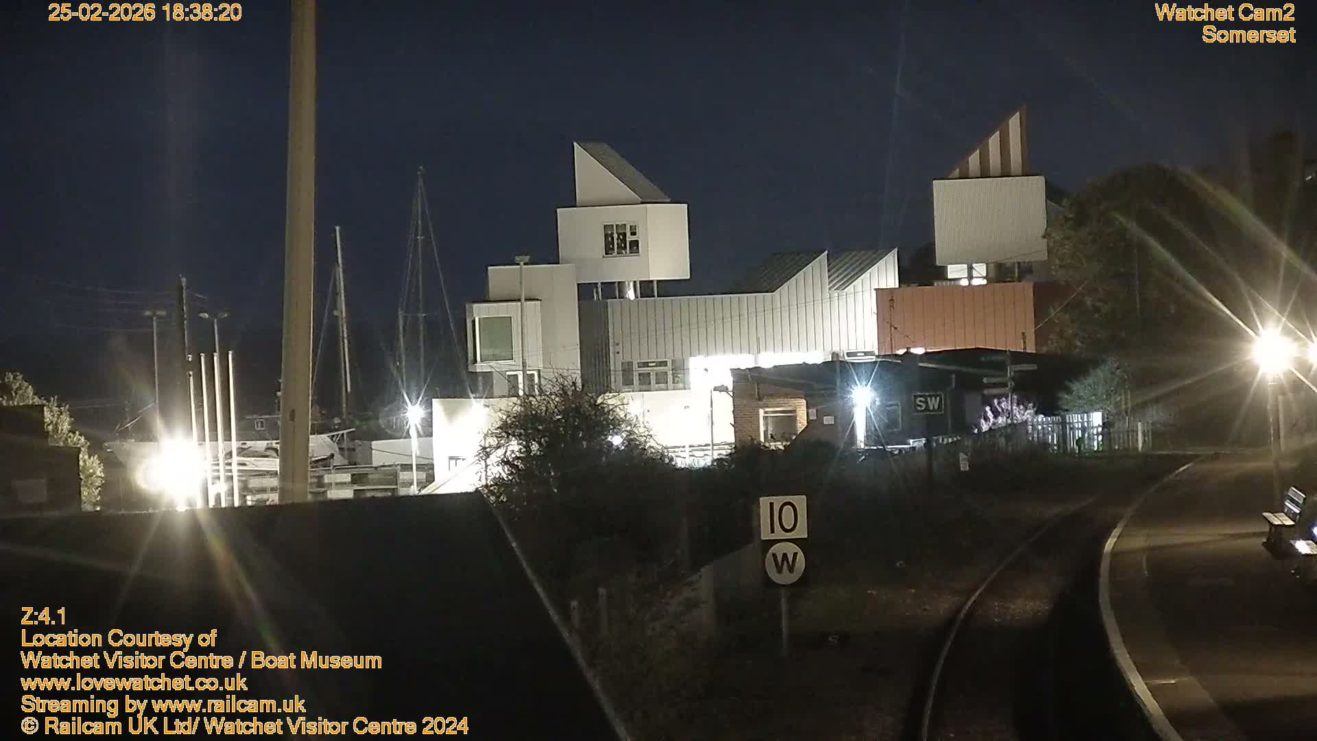 Watchet Boat Museum & Watchet Railway Station (West Somerset Railway) Northeast Live Cam  - Somerset, South West, England, United Kingdom
