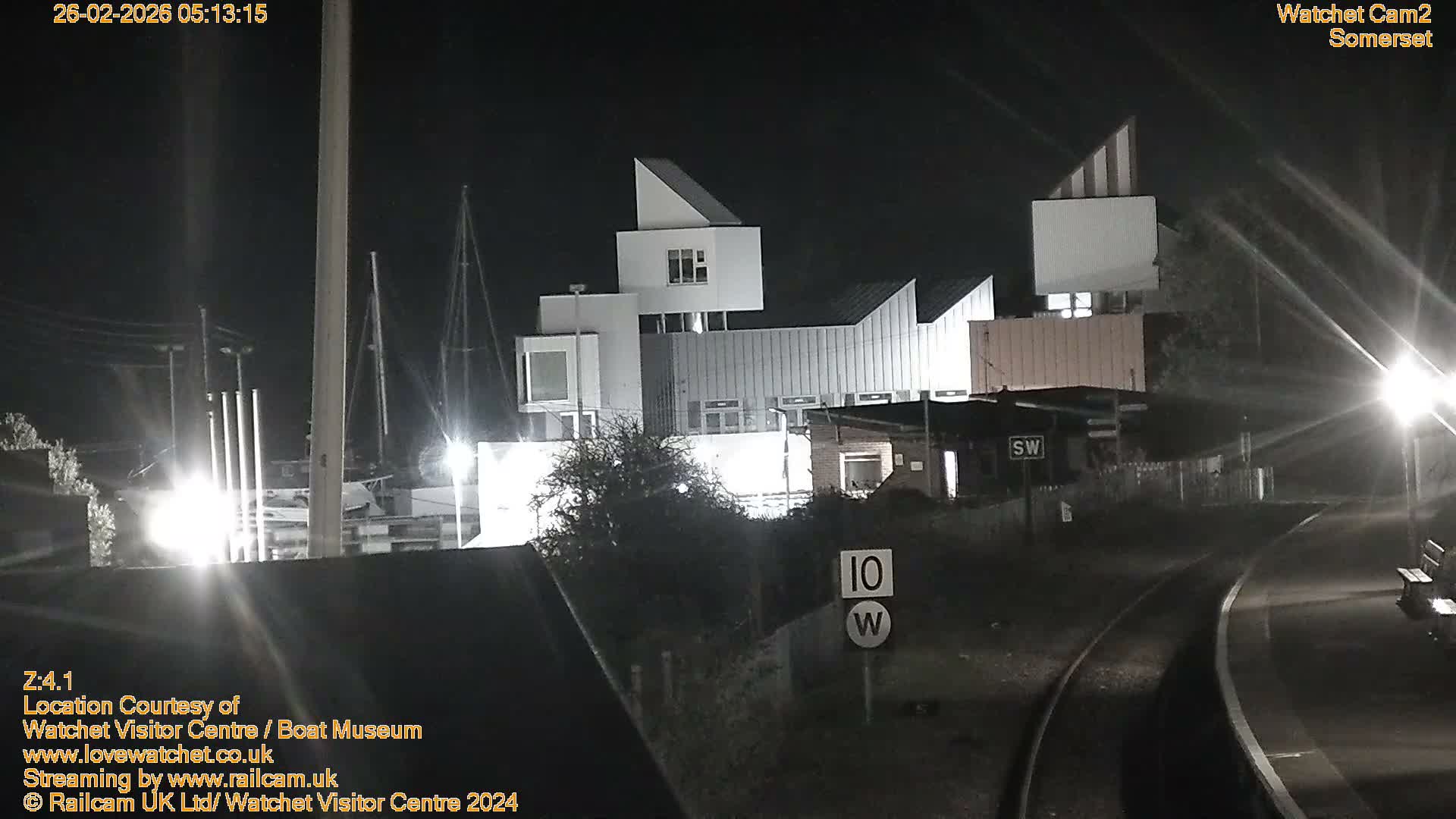 Watchet Boat Museum & Watchet Railway Station (West Somerset Railway) Northeast Live Cam  - Somerset, South West, England, United Kingdom
