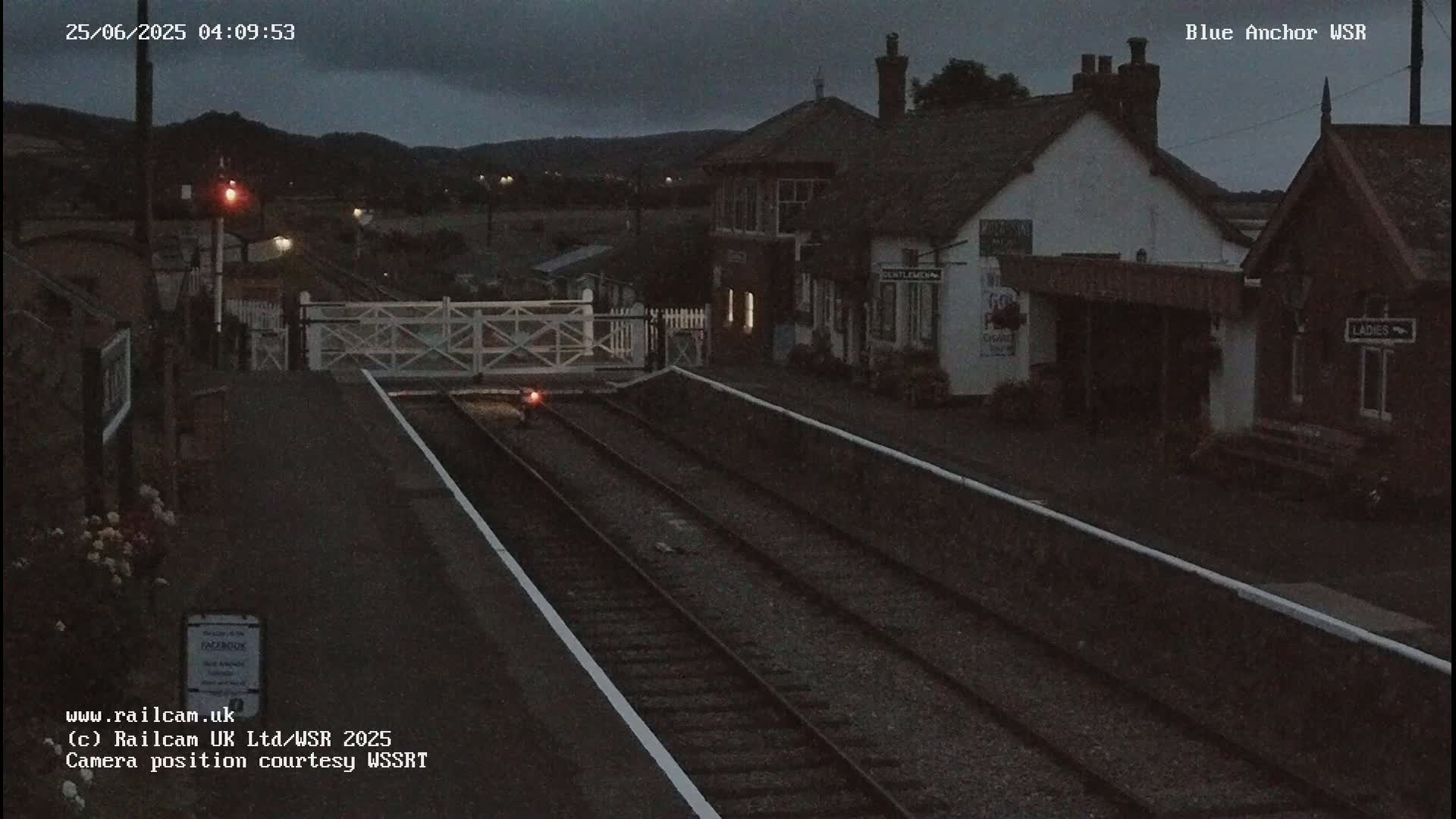 West Sommerset Railway Blue Anchor Station Live Cam - Somerset West and Taunton, Sommerset, South West, England, United Kingdom