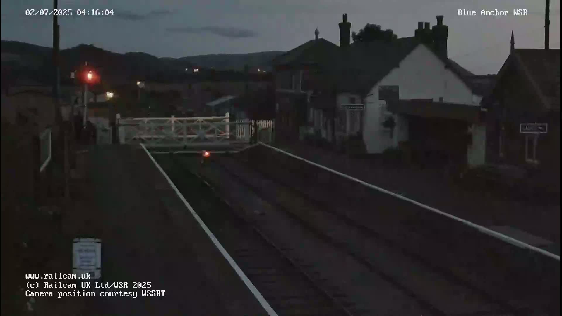 West Sommerset Railway Blue Anchor Station Live Cam - Somerset West and Taunton, Sommerset, South West, England, United Kingdom