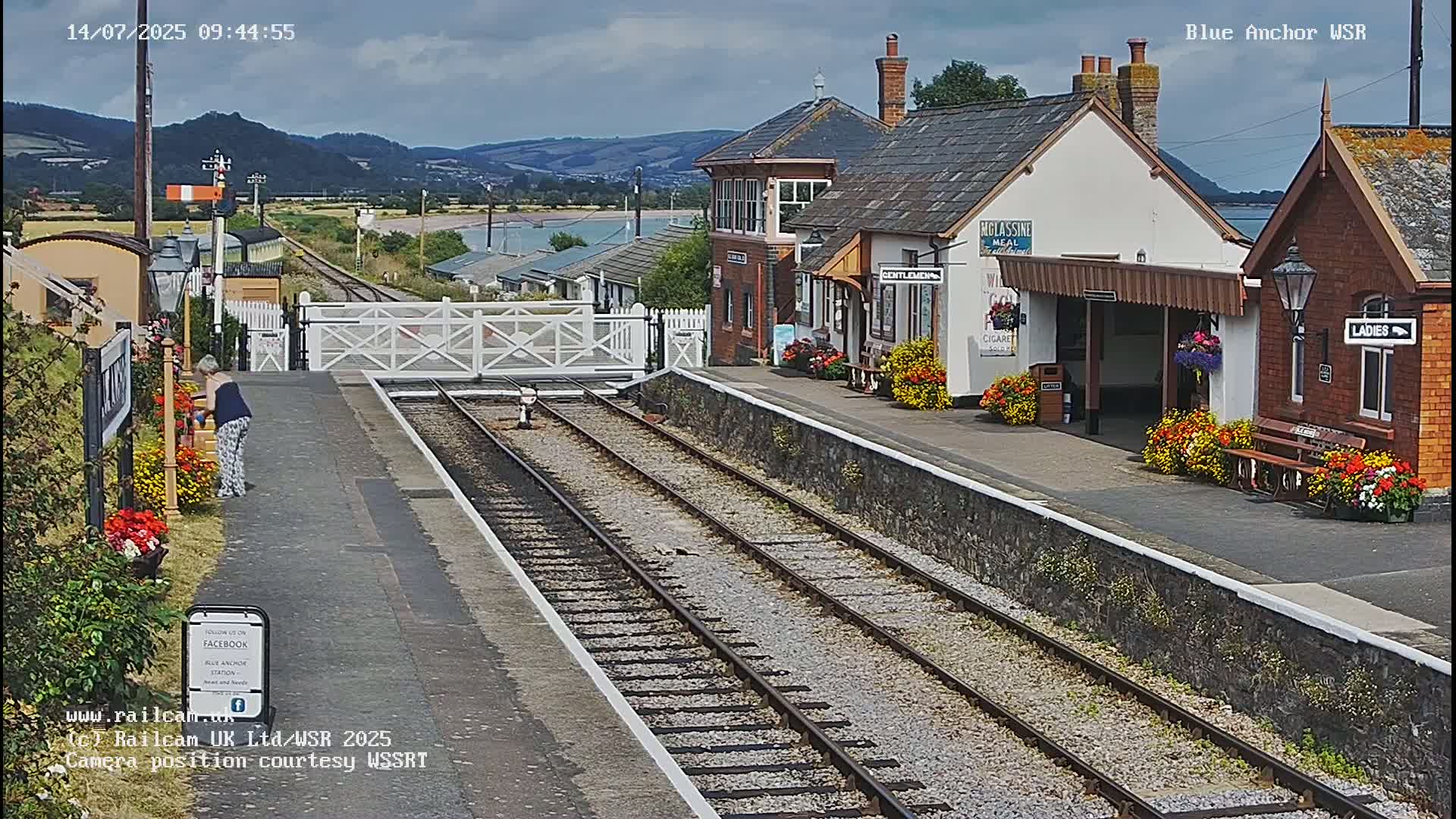 West Sommerset Railway Blue Anchor Station Live Cam - Somerset West and Taunton, Sommerset, South West, England, United Kingdom