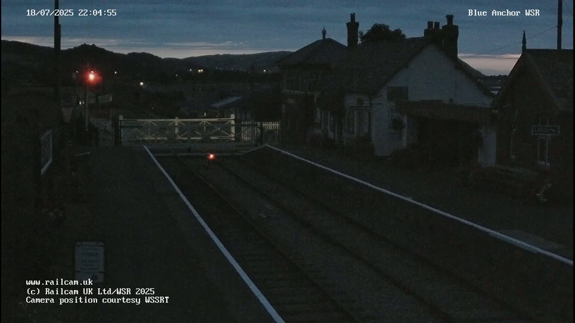 West Sommerset Railway Blue Anchor Station Live Cam - Somerset West and Taunton, Sommerset, South West, England, United Kingdom