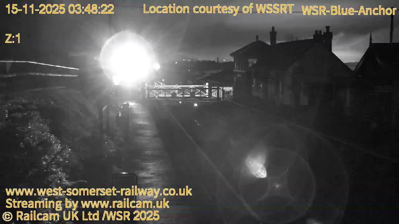 West Sommerset Railway Blue Anchor Station Live Cam - Somerset West and Taunton, Sommerset, South West, England, United Kingdom