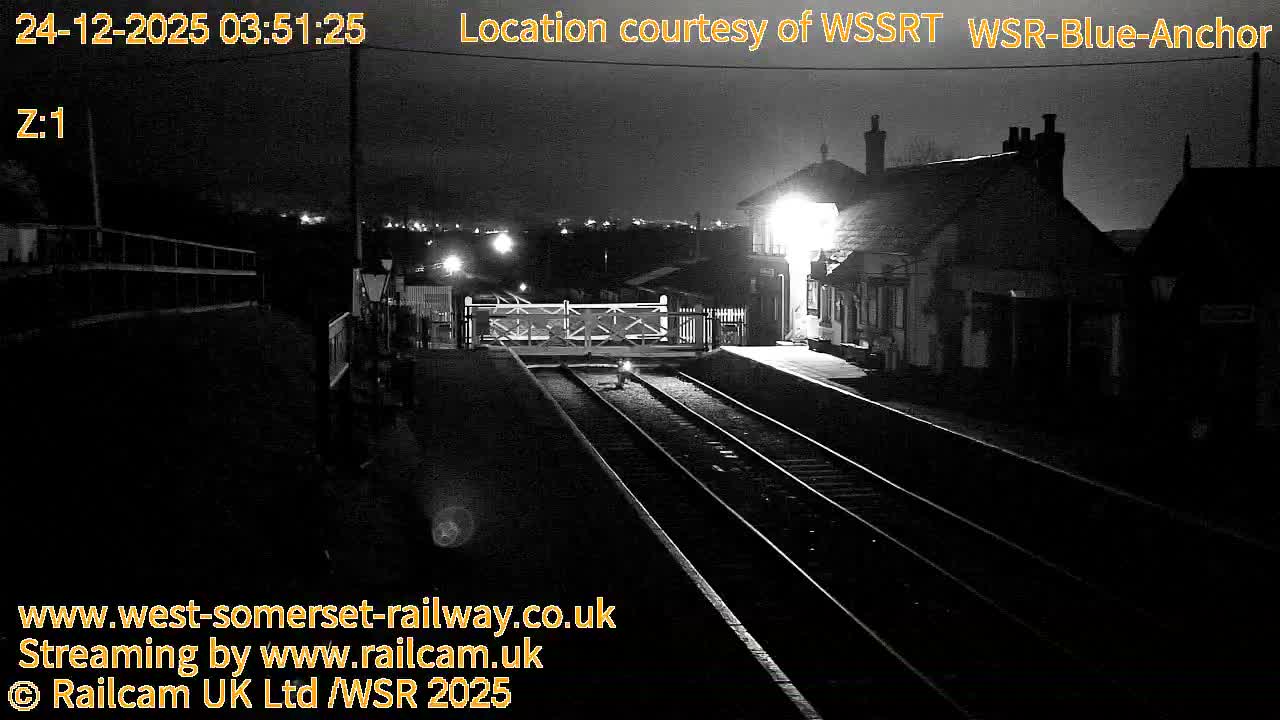 West Sommerset Railway Blue Anchor Station Live Cam - Somerset West and Taunton, Sommerset, South West, England, United Kingdom