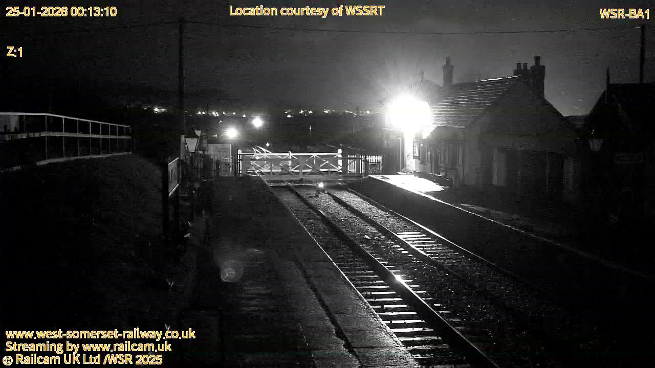 West Sommerset Railway Blue Anchor Station Live Cam - Somerset West and Taunton, Sommerset, South West, England, United Kingdom