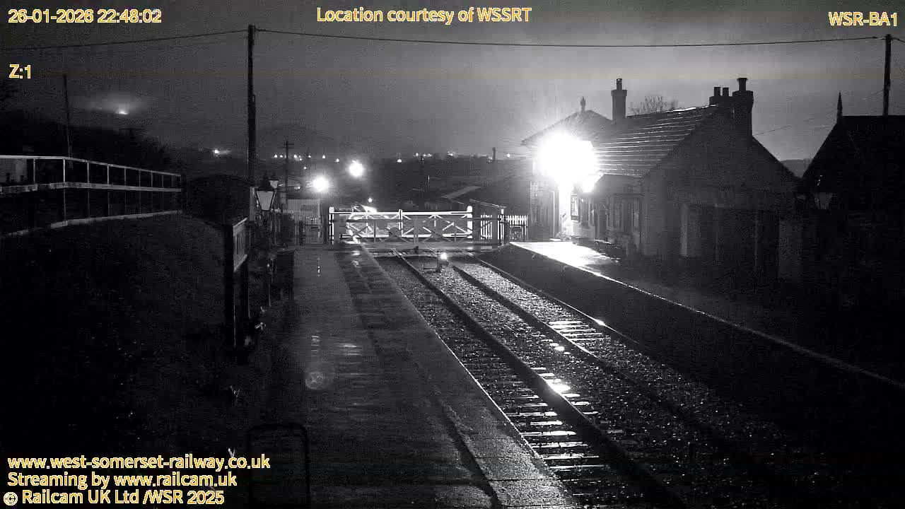West Sommerset Railway Blue Anchor Station Live Cam - Somerset West and Taunton, Sommerset, South West, England, United Kingdom
