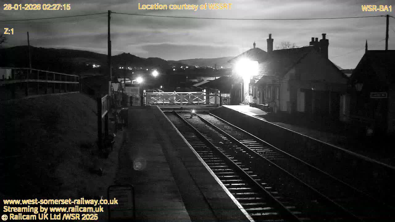 West Sommerset Railway Blue Anchor Station Live Cam - Somerset West and Taunton, Sommerset, South West, England, United Kingdom