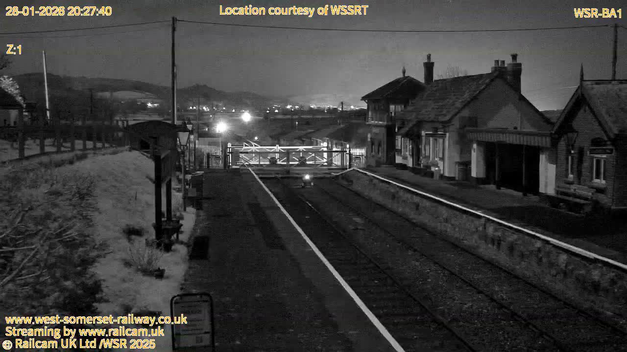 West Sommerset Railway Blue Anchor Station Live Cam - Somerset West and Taunton, Sommerset, South West, England, United Kingdom