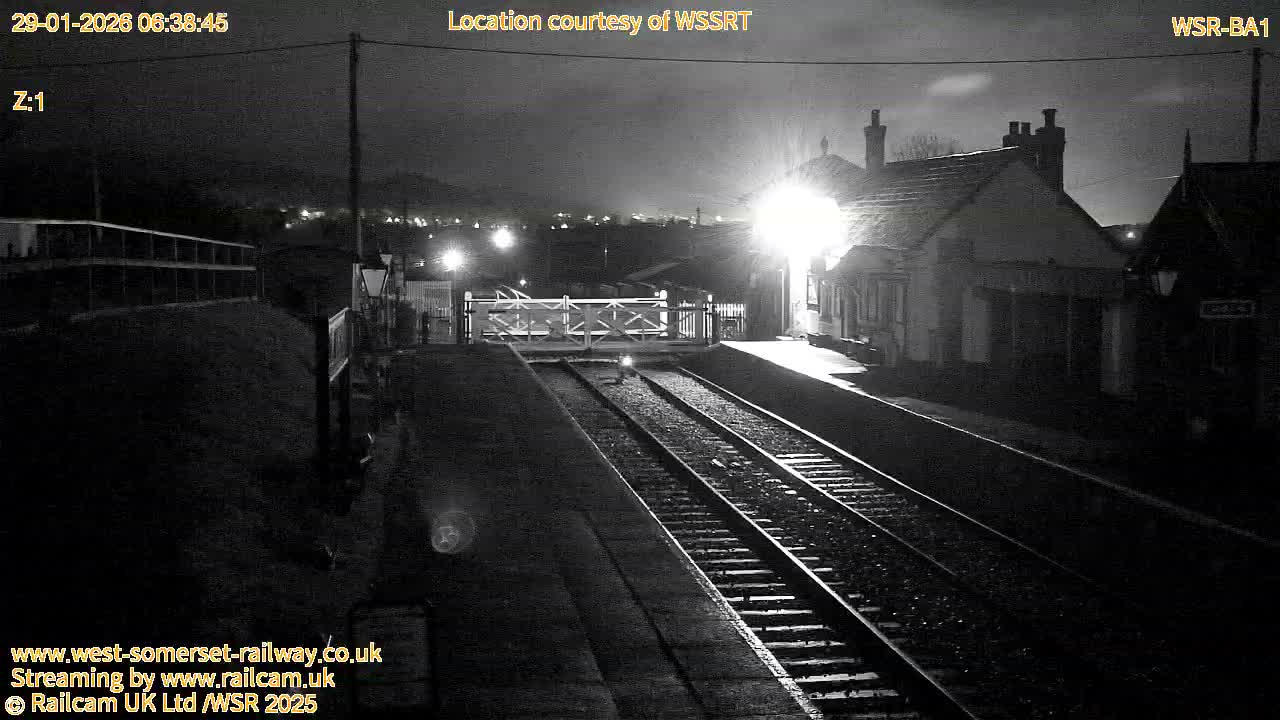 West Sommerset Railway Blue Anchor Station Live Cam - Somerset West and Taunton, Sommerset, South West, England, United Kingdom