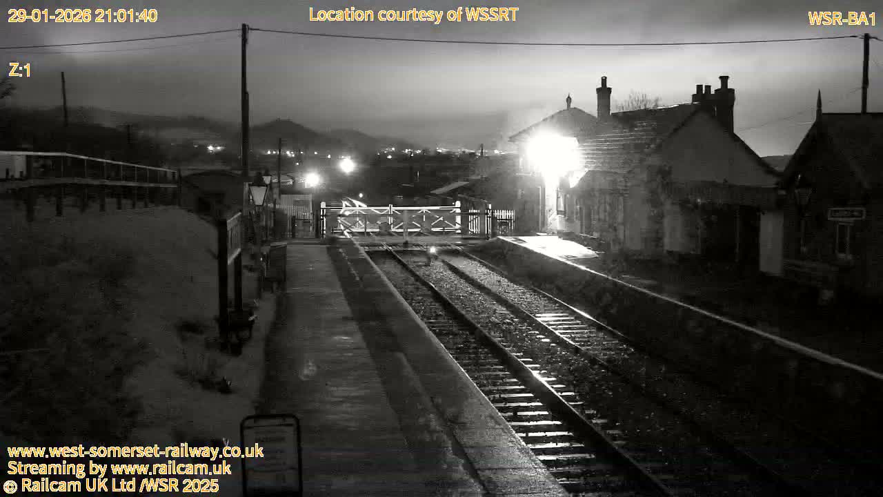 West Sommerset Railway Blue Anchor Station Live Cam - Somerset West and Taunton, Sommerset, South West, England, United Kingdom