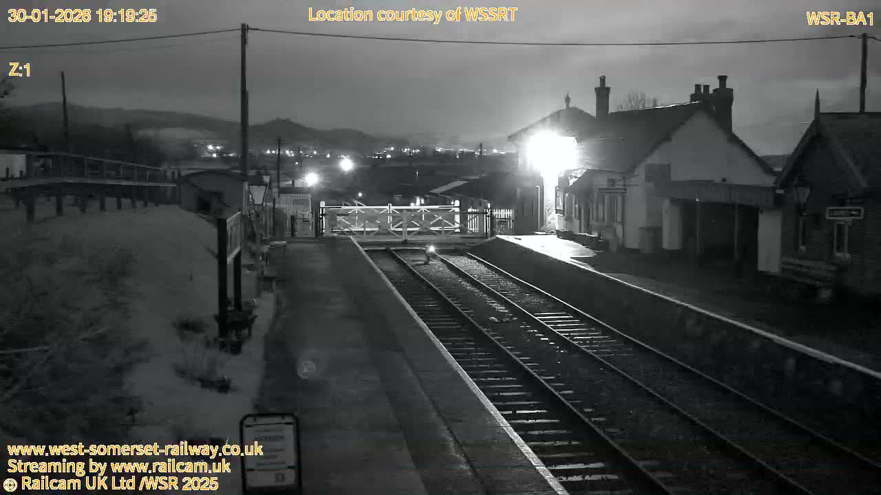 West Sommerset Railway Blue Anchor Station Live Cam - Somerset West and Taunton, Sommerset, South West, England, United Kingdom
