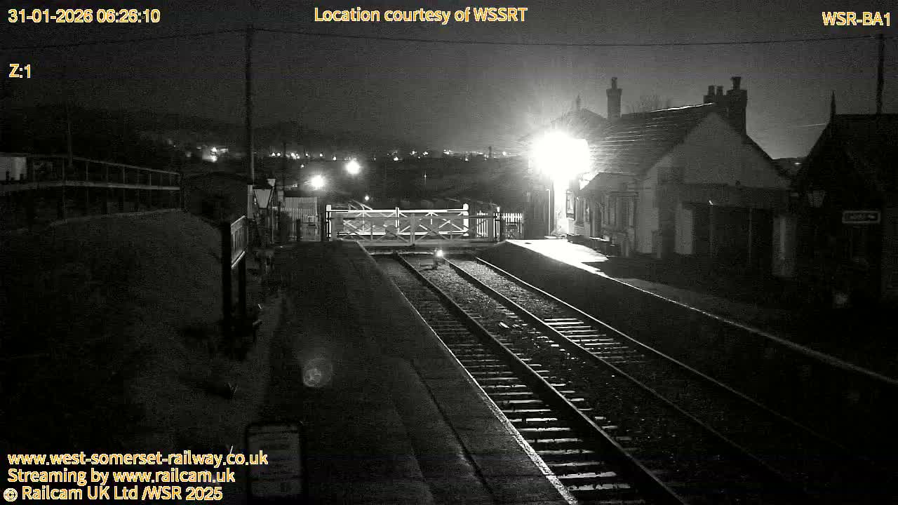 West Sommerset Railway Blue Anchor Station Live Cam - Somerset West and Taunton, Sommerset, South West, England, United Kingdom