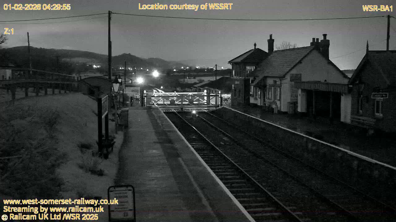 West Sommerset Railway Blue Anchor Station Live Cam - Somerset West and Taunton, Sommerset, South West, England, United Kingdom