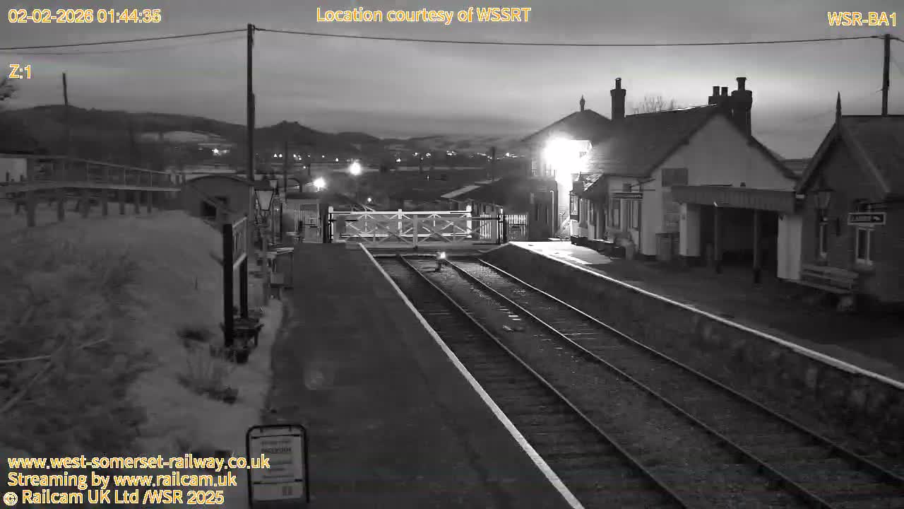 West Sommerset Railway Blue Anchor Station Live Cam - Somerset West and Taunton, Sommerset, South West, England, United Kingdom