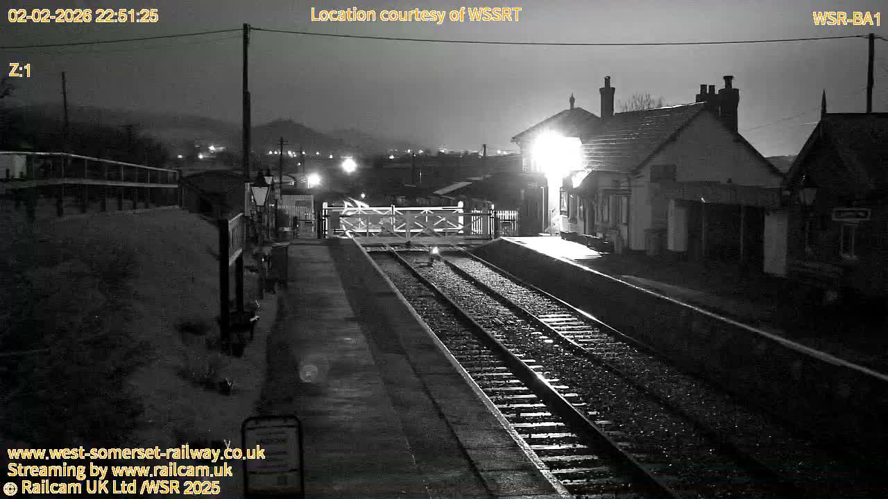 West Sommerset Railway Blue Anchor Station Live Cam - Somerset West and Taunton, Sommerset, South West, England, United Kingdom