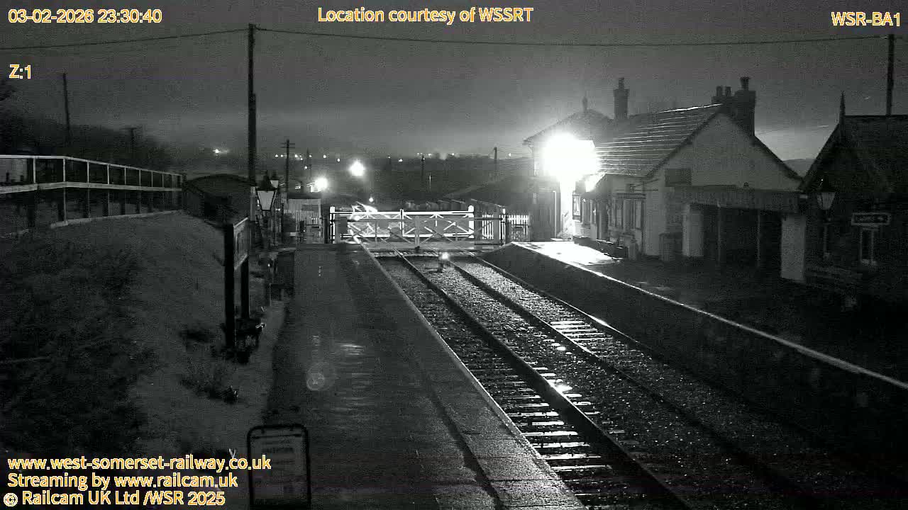 West Sommerset Railway Blue Anchor Station Live Cam - Somerset West and Taunton, Sommerset, South West, England, United Kingdom