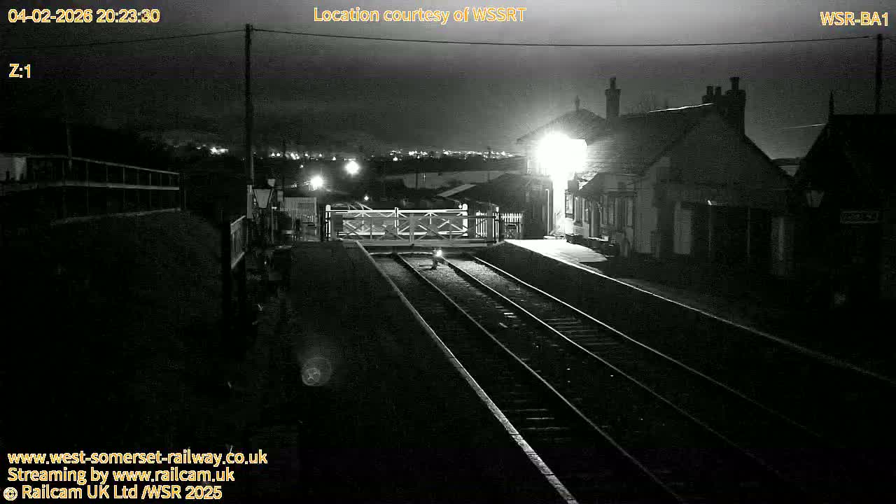 West Sommerset Railway Blue Anchor Station Live Cam - Somerset West and Taunton, Sommerset, South West, England, United Kingdom