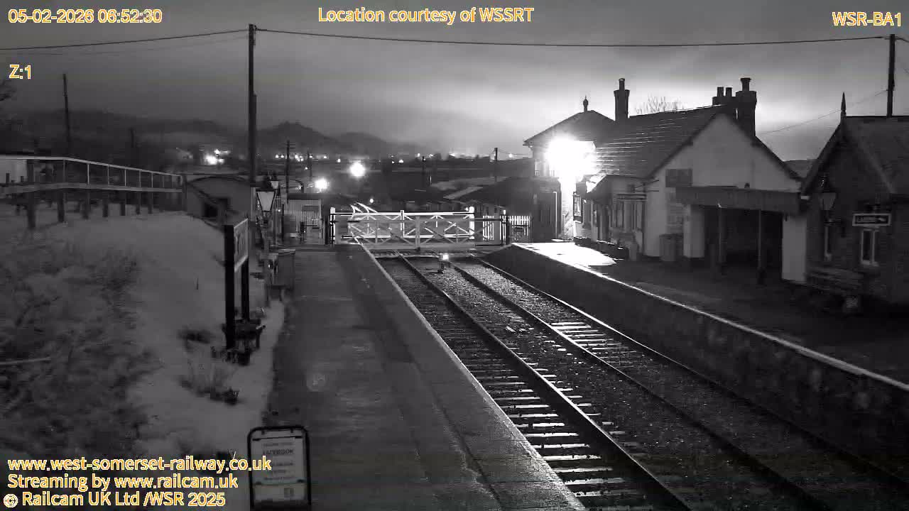 West Sommerset Railway Blue Anchor Station Live Cam - Somerset West and Taunton, Sommerset, South West, England, United Kingdom