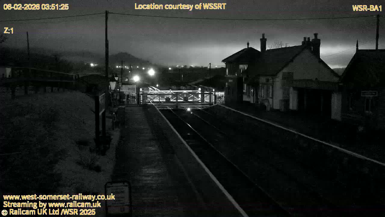 West Sommerset Railway Blue Anchor Station Live Cam - Somerset West and Taunton, Sommerset, South West, England, United Kingdom